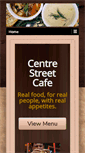 Mobile Screenshot of centrestreetcafe.com